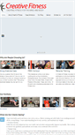 Mobile Screenshot of creativefitnesspgh.com